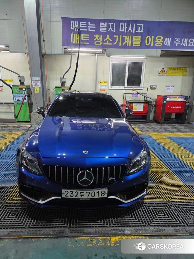 Mercedes-Benz C-Class W205 2020 Синий из Кореи, фото 3