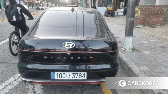 Hyundai Grandeur (GN7) 2024 Черный из Кореи, фото 3