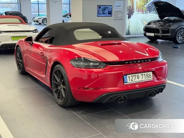 Porsche 718 Boxster 2022 Красный из Кореи, фото 3