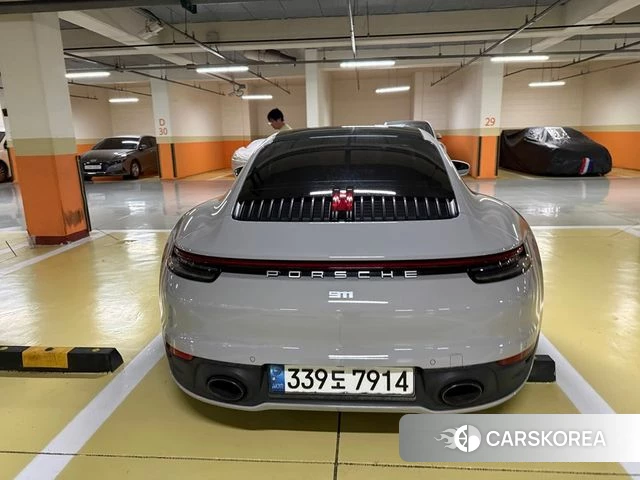 Porsche 911(992) 2020 Белый из Кореи, фото 4