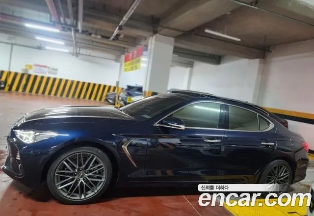 Genesis G70 2018 Синий из Кореи, фото 5