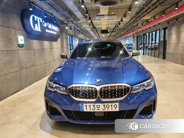 BMW 3 Series (G20) 2022 Синий из Кореи, фото 4