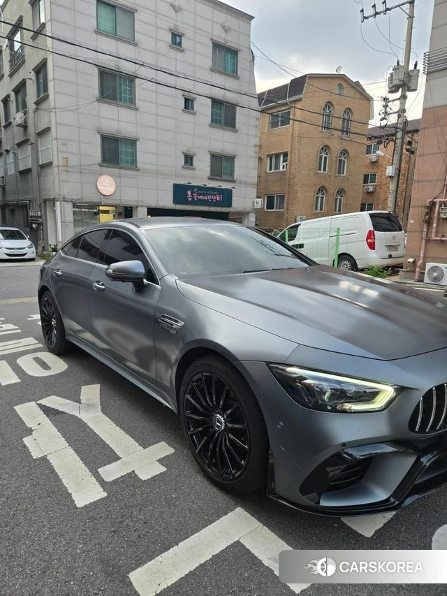 Mercedes-Benz AMG GT 2020 Серебристо-серый из Кореи, фото 3