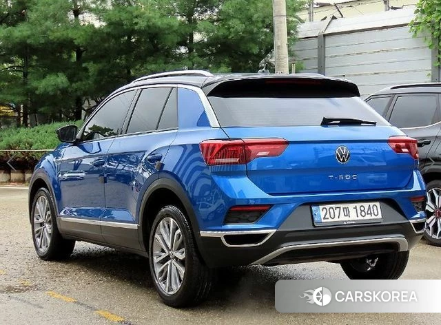 Volkswagen T-Roc 2022 Синий из Кореи, фото 3