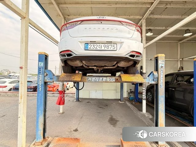 Hyundai The New Grandeur IG Hybrid 2020 Белый из Кореи, фото 3