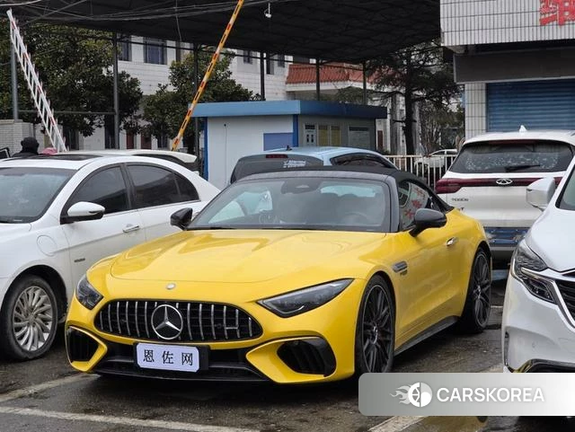 Mercedes-Benz SL-class AMG 2025 Желтый из Китая, фото 3