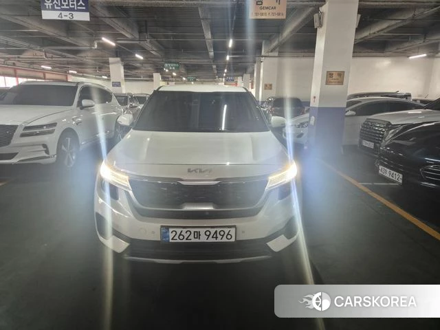 Kia Seltos 2021 Белый из Кореи, фото 5