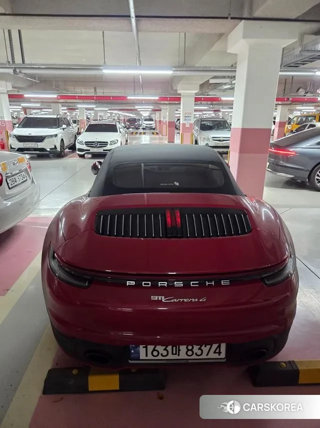 Porsche 911(992) 2024 Красный из Кореи, фото 3