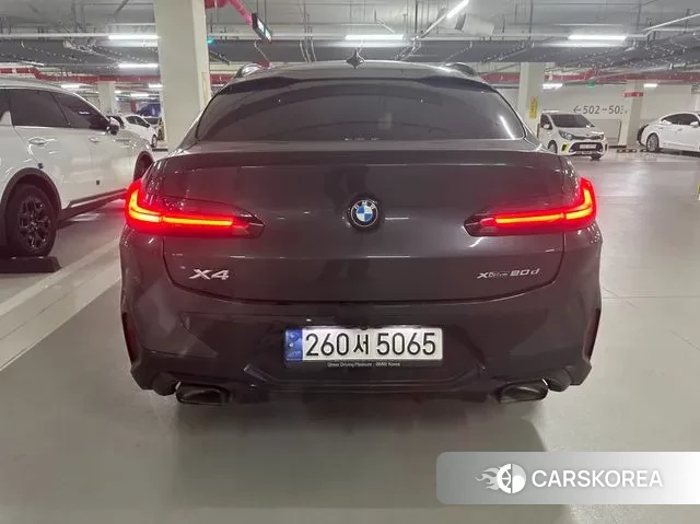 BMW X4 (G02) 2022 Черный из Кореи, фото 4