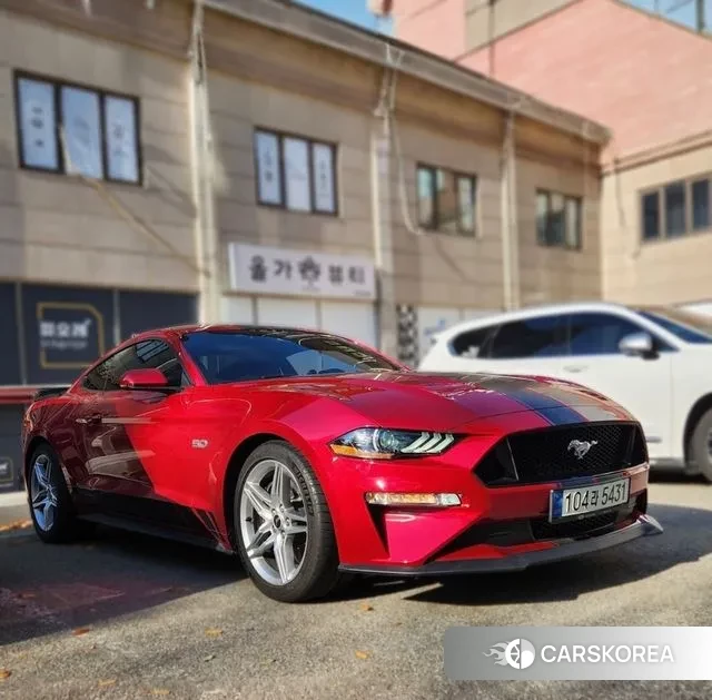 Ford Mustang 2020 Красный из Кореи, фото 3