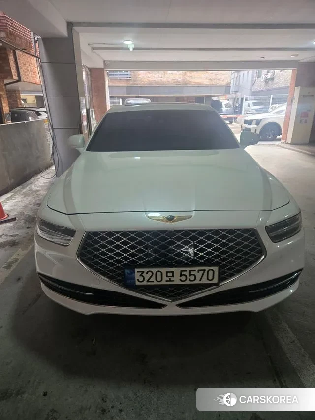 Genesis G90 2018 Белый из Кореи, фото 3