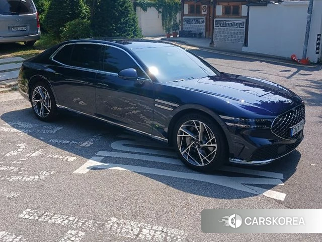 Genesis G90 (RS4) 2022 Синий из Кореи, фото 3