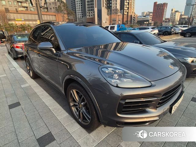 Porsche Cayenne (PO536) 2020 Серый из Кореи, фото 3