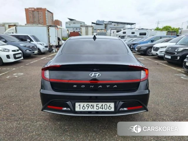 Hyundai Sonata Hybrid (DN8) 2022 Черный из Кореи, фото 3