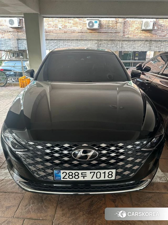 Hyundai The New Grandeur IG 2021 Черный из Кореи, фото 3