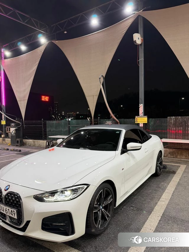 BMW 4 Series (G22) 2021 Белый из Кореи, фото 3