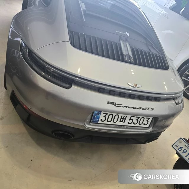 Porsche 911(992) 2024 Серебристо-серый из Кореи, фото 4