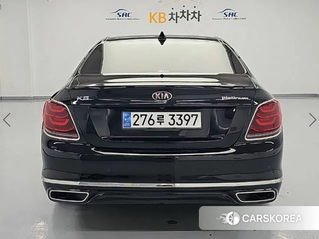 Kia More K9 2021 Черный из Кореи, фото 3