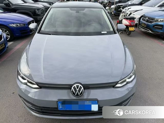 Volkswagen Golf 2021 Серебристо-серый из Китая, фото 3