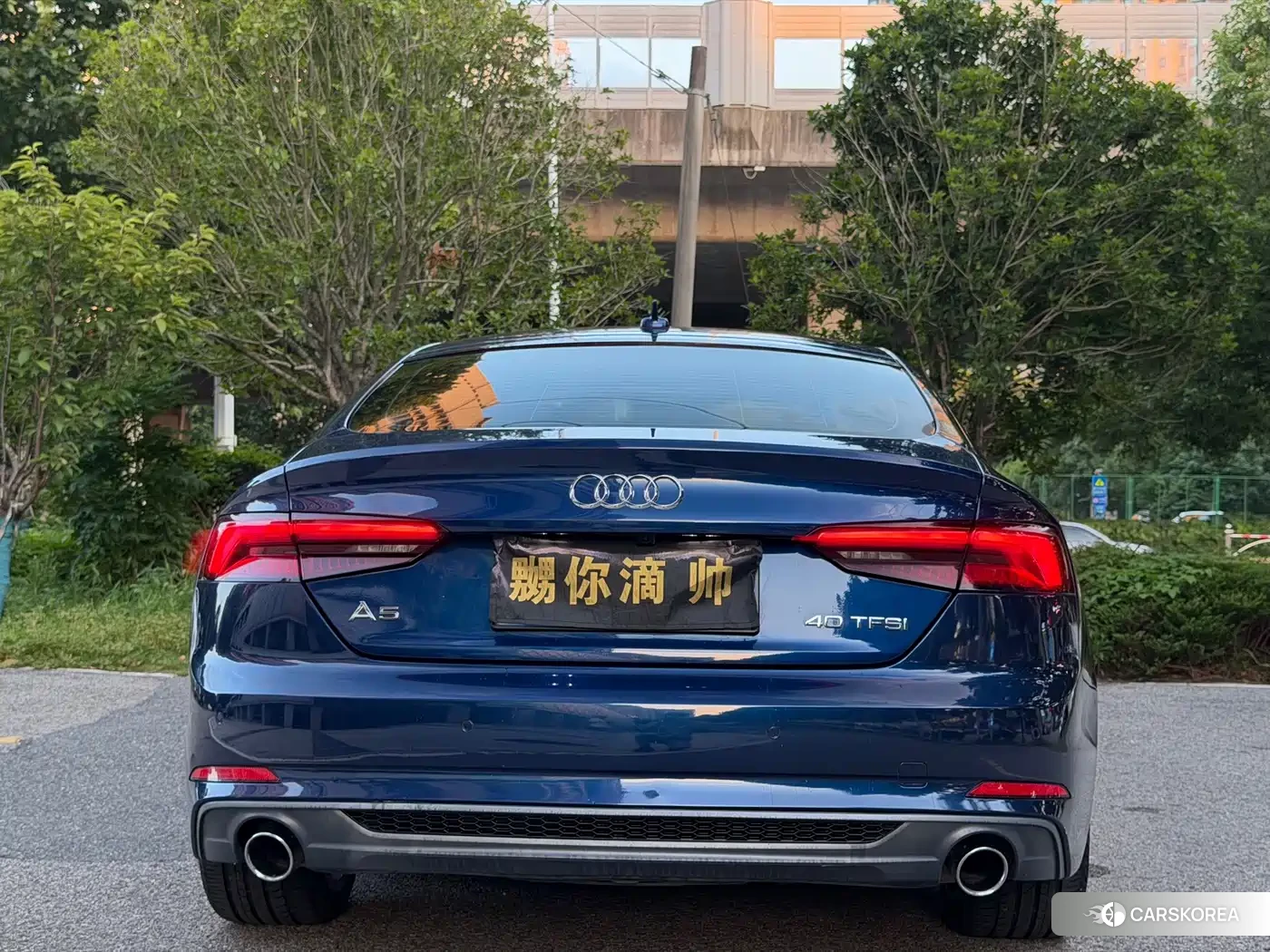Audi A5 2018 Синий из Китая, фото 5