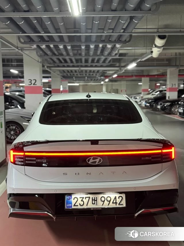 Hyundai Sonata D Edge (DN8) 2026 Белый из Кореи, фото 3