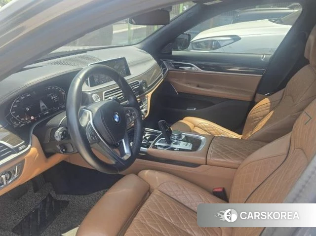 BMW 7 Series (G11) 2022 Серебристо-серый из Кореи, фото 3