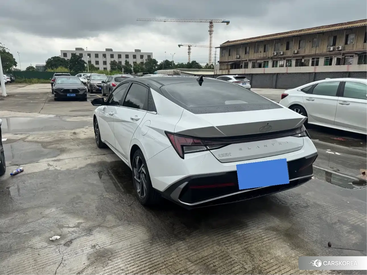 Hyundai Elantra 2025 Белый из Китая, фото 3