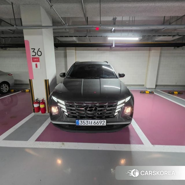 Hyundai Tucson (NX4) 2022 Серый из Кореи, фото 3