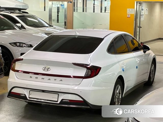 Hyundai Sonata (DN8) 2019 Белый из Кореи, фото 3