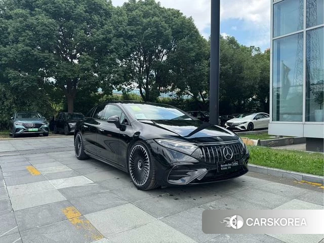 Mercedes-Benz EQS AMG 2022 Черный из Китая, фото 3