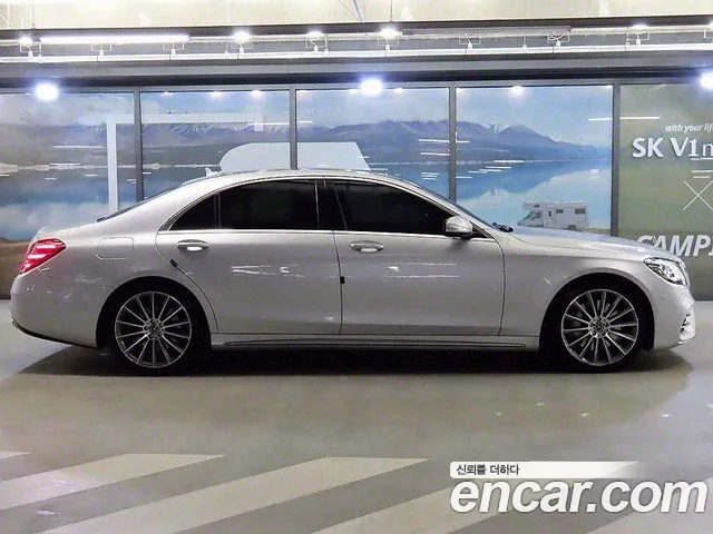 Mercedes-Benz S-Class W222 2018 Серебряный из Кореи, фото 3