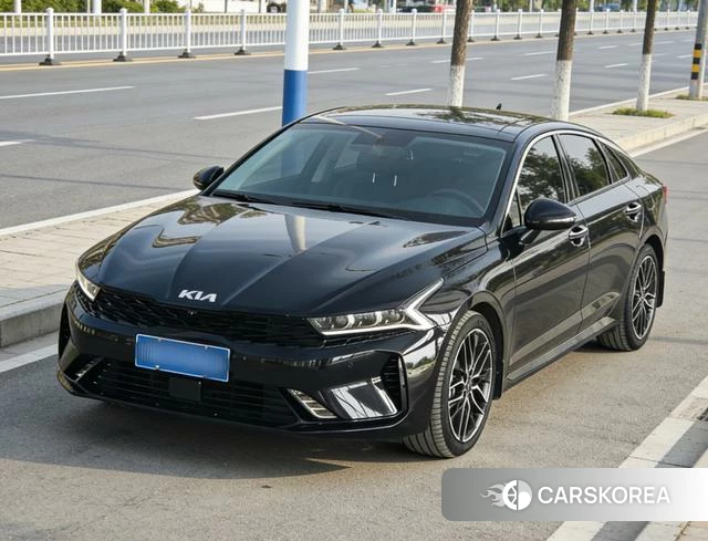 Kia K5 2021 Черный из Китая, фото 3