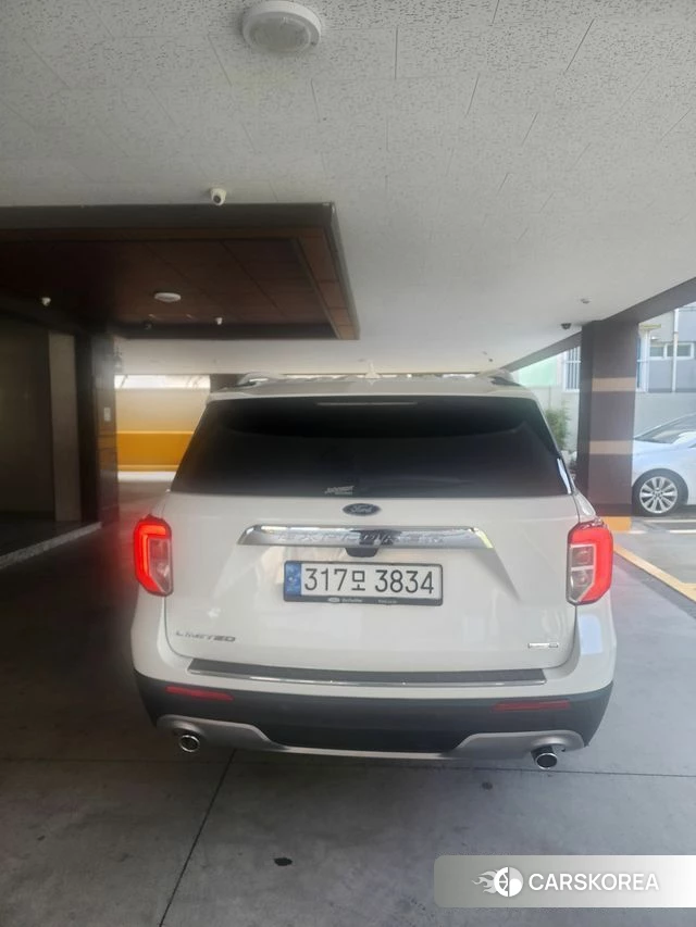 Ford Explorer 6th Generation 2020 Белый из Кореи, фото 3