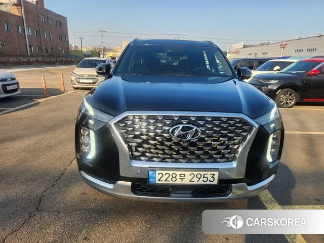Hyundai Palisade 2021 Черный из Кореи, фото 3