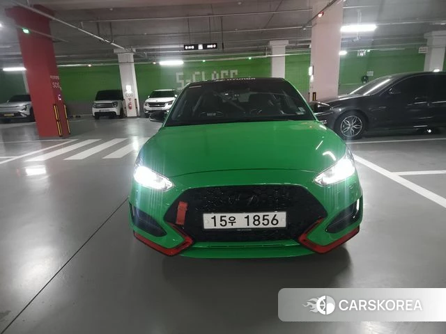 Hyundai Veloster (JS) 2019 Зеленый из Кореи, фото 3