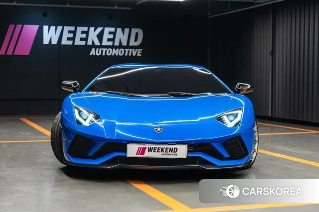Lamborghini Aventador 2018 Синий из Кореи, фото 4