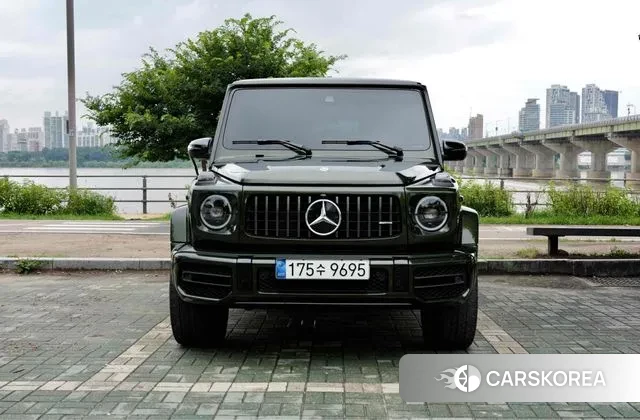Mercedes-Benz G-Class W463b 2021 Темно-зеленый из Кореи, фото 3