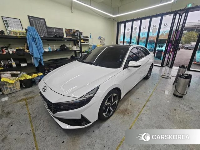 Hyundai Avante (CN7) 2020 Белый из Кореи, фото 3