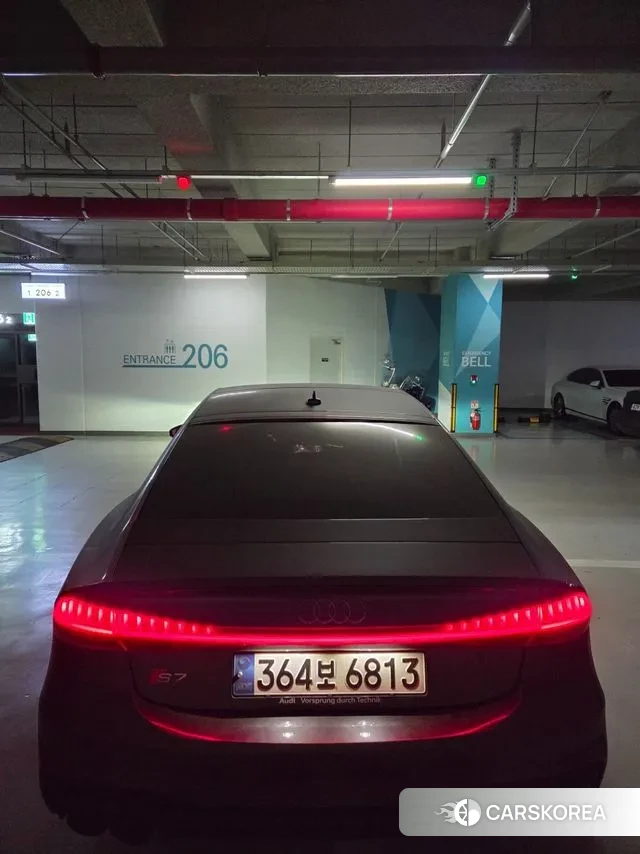 Audi S7 (4K) 2020 Серый из Кореи, фото 3
