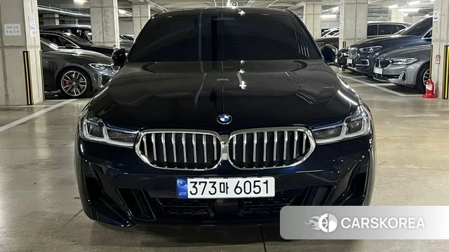 BMW 6 Series GT (G32) 2022 Черный из Кореи, фото 3