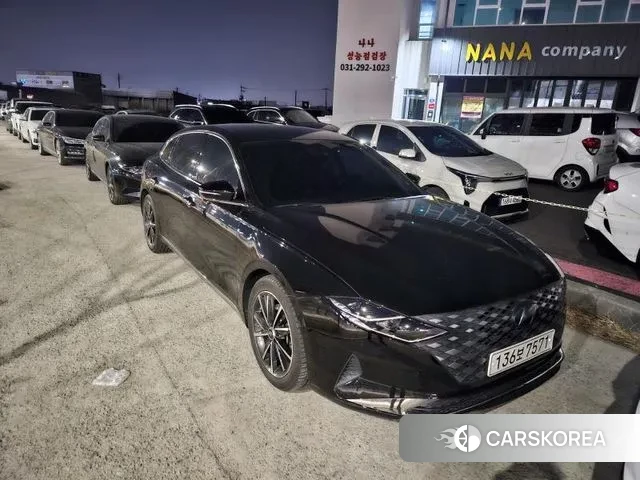 Hyundai The New Grandeur IG 2021 Черный из Кореи, фото 5