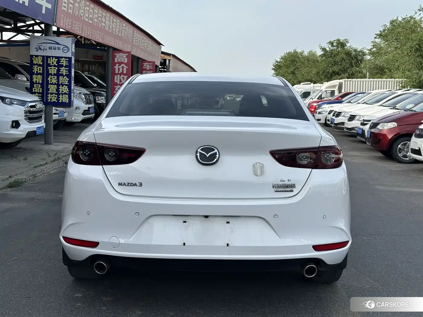 Mazda 3 2022 Белый из Китая, фото 3