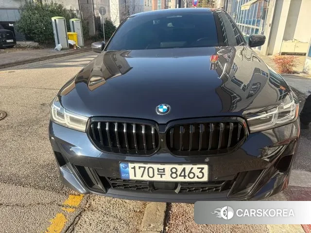 BMW 6 Series GT (G32) 2024 Черный двухцветный из Кореи, фото 3