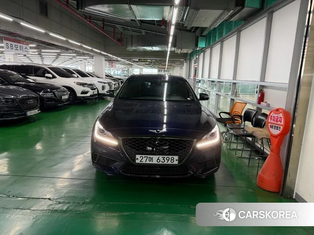 Genesis G80 2019 Синий из Кореи, фото 3