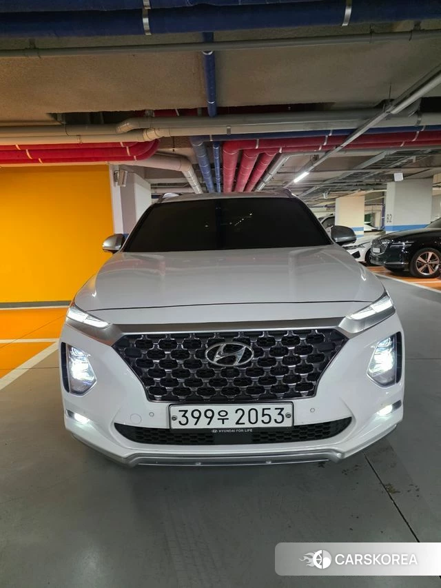 Hyundai Santa Fe TM 2020 Белый из Кореи, фото 6