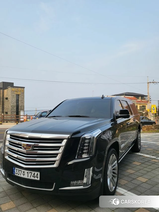 Cadillac Escalade 2018 Черный из Кореи, фото 3