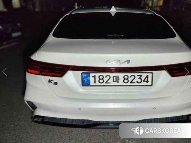 Kia The New K3 2nd generation 2022 Белый из Кореи, фото 3