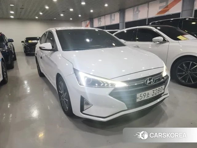 Hyundai The New Avante AD 2019 Белый из Кореи, фото 4