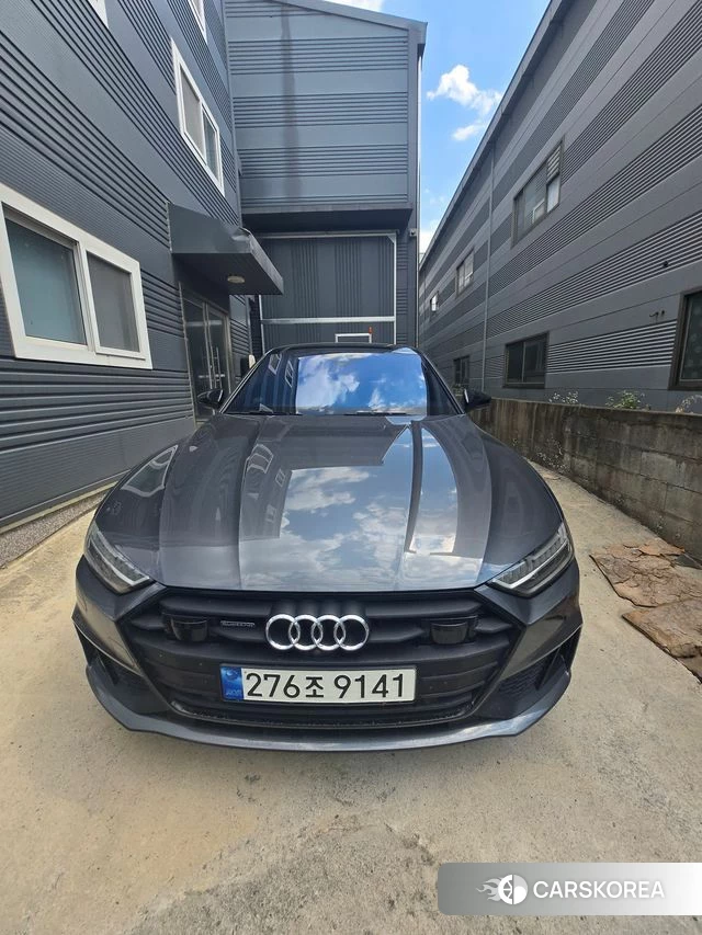 Audi A7 (4K) 2022 Серебряный из Кореи, фото 3