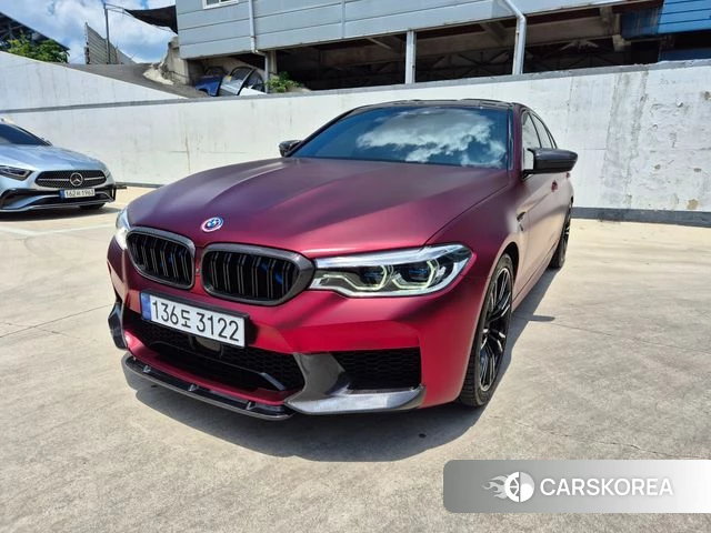 BMW M5 (F90) 2020 Белый из Кореи, фото 4
